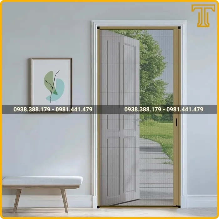 Cửa Lưới Chống Muỗi Tự Cuốn Cao Cấp