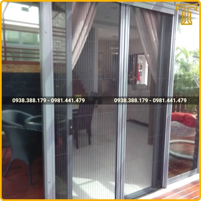 Cửa Lưới Chống Muỗi Xếp Ban Công
