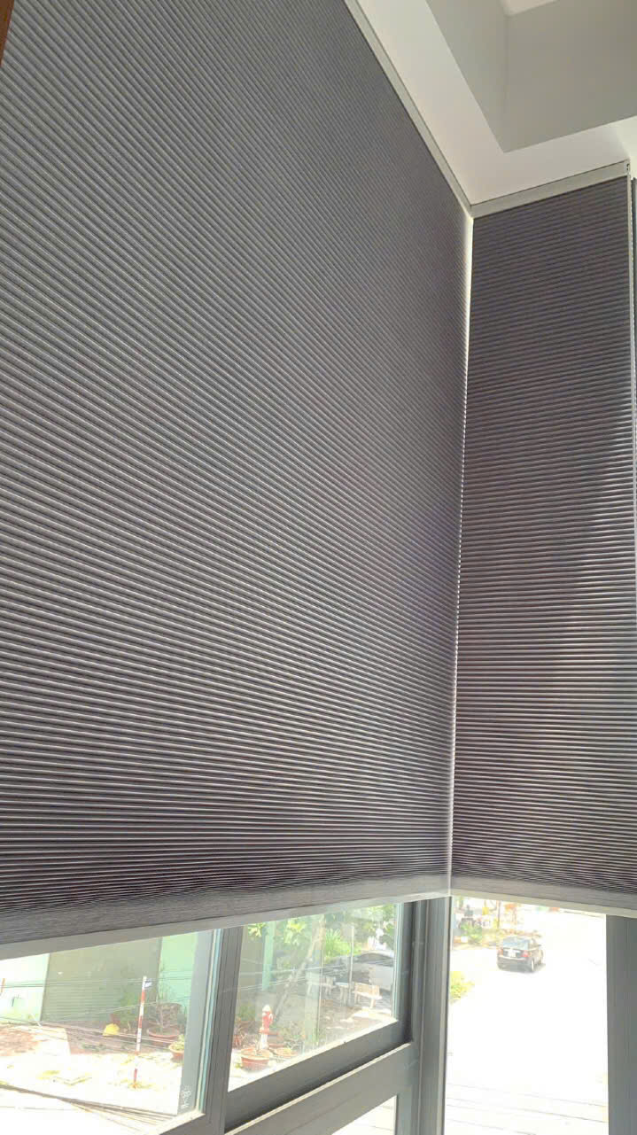 Rèm Tổ ong kéo dây - tự động