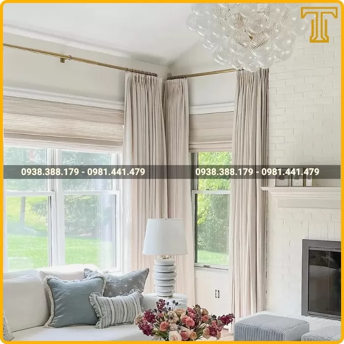 Kinh nghiệm chọn rèm cửa sổ cho nhà phố hiện đại