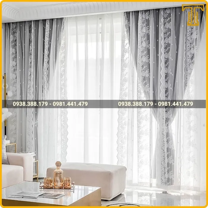 Rèm 2 Lớp Cửa Cách Nhiệt