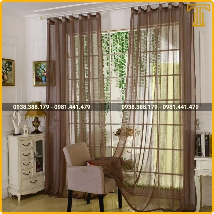 Rèm Cửa Phòng Khách Cách Nhiệt