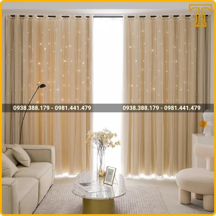 Rèm Cửa Sổ 2 Lớp Cách Âm
