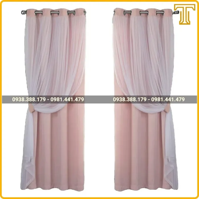 Rèm Cửa Sổ 2 Lớp Cản Sáng