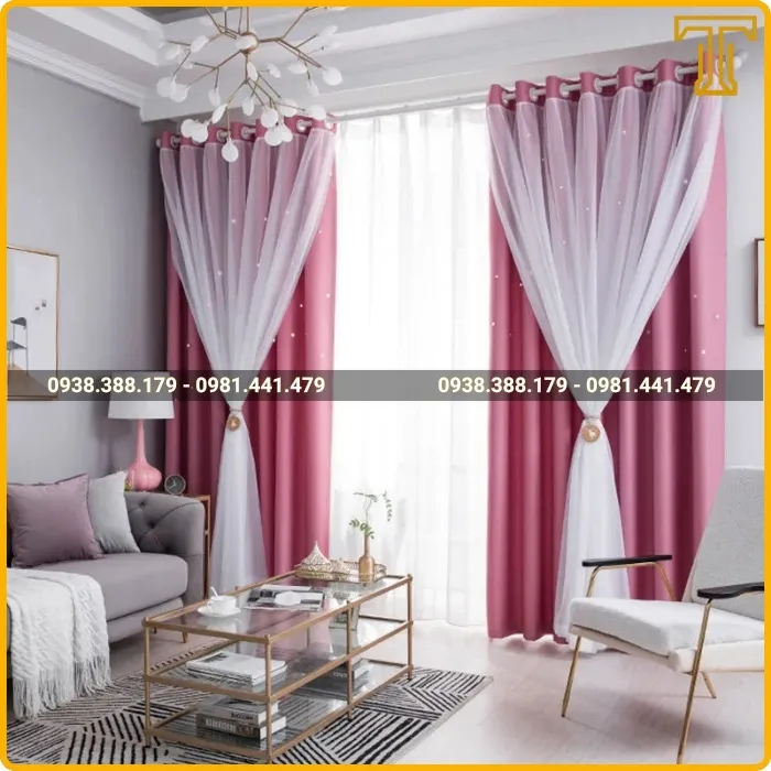 Rèm Cửa Sổ 2 Lớp Chống Nắng