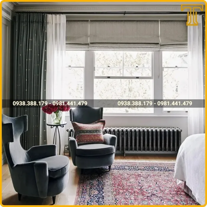 Rèm Cửa Sổ 2 Lớp Hiện Đại