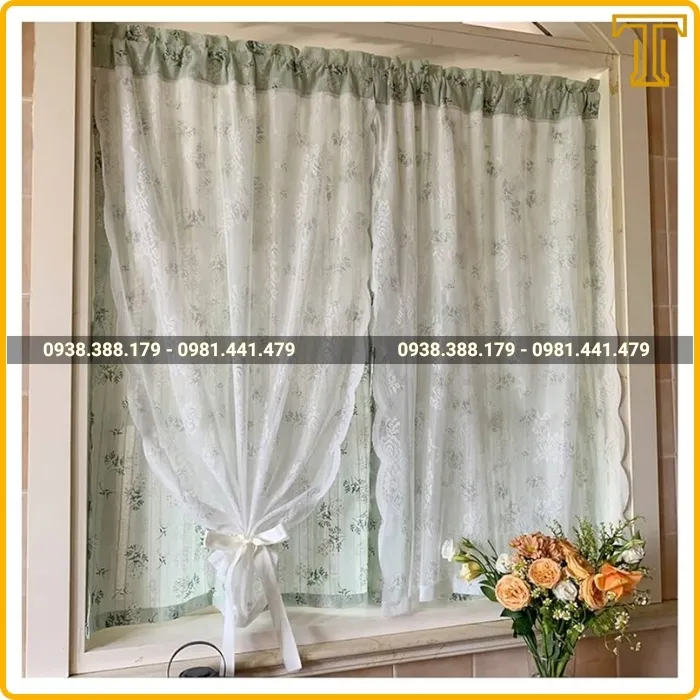Rèm Cửa Sổ 2 Lớp Vải Cotton