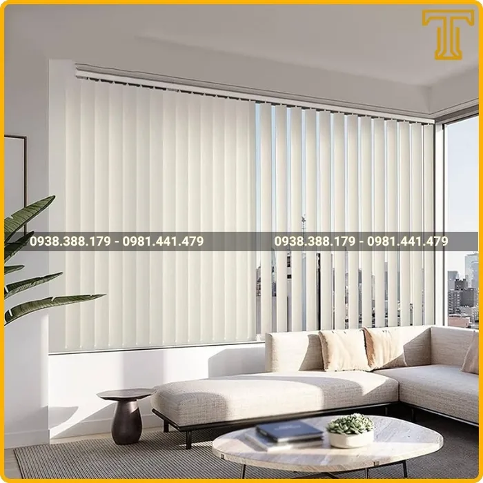 Rèm Lá Dọc Polyester Văn Phòng