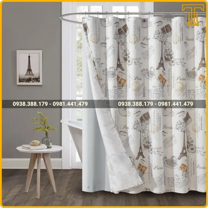 Rèm Polyester Phòng Tắm