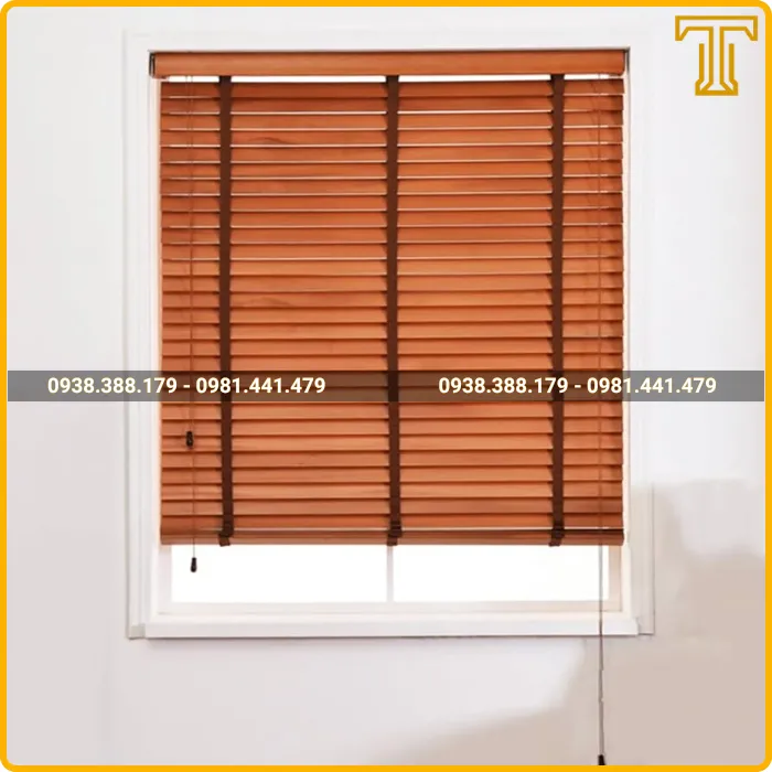 Rèm Sáo Gỗ Cửa Sổ Chống Nắng