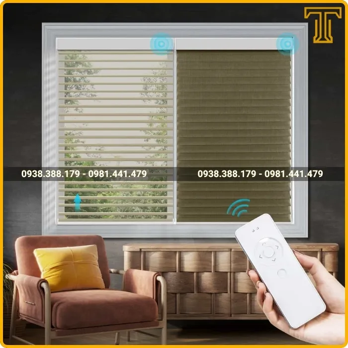 Rèm Sáo Tự Động Văn Phòng